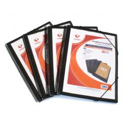 Grafoplas Carpeta de fundas MAXIPLAS A4 Opaco.40F personalizable negro 